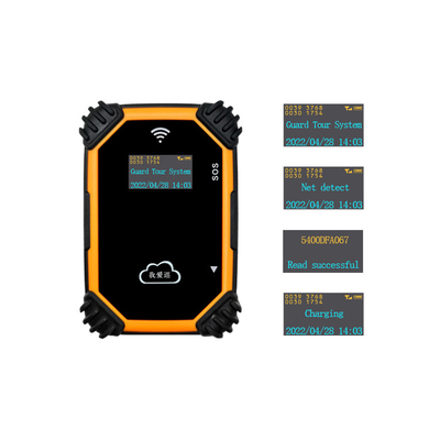 4G GPS Guard Tour System Device Clocking Alarm RFID Management Waterproof