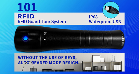 Checkpoints RFID Guard Tour Control System Portable Tour Security Clocking HUA-101
